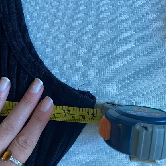 Simon Miller Women’s Ribbed Tank Black Size M Sleeveless Top - Picture 7 of 7